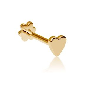 Maria Tash HEART Stud Earring